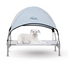 100212985 K&h Pet Products Dog Cot Canopy Sold Separately Gray Medium 25 X 32 Inches