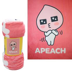 Kakao Friends 092723045642 Kakaotalk Soft Warm Lightweight 60 Inch Fleece Throw Blanket 1pc H
