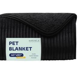 Katziela 850035093498 Premium Soft Dog/cat Waterproof Blanket Sherpa Fleece Washable Re