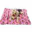 Kblnk055 Klippo Pet Silly Monkey Ultra-plush Blanket Pink One Size 022099858317