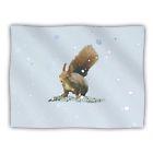 Kess Inhouse Monika Strigel Squirrel Blush Blue Throw Ships Free 616913167909