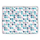 Kess Inhouse New Project M Pink Tooth Blush Blue Throw Ships Free 616913170503