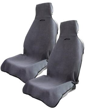 Sc-g-02-sbl-107-ki Kigemos Car Seat Towel Cover Waterproof Sweatproof Non-slip Protector Dual-la