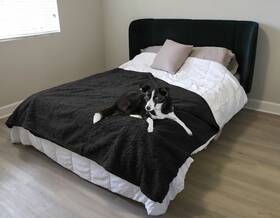 1kpbw561bkbk-sf Kirriter Planet Waterproof Dogs Cat Pet Blanket Warm Soft Sherpa Fleece Blankets Protect Couch