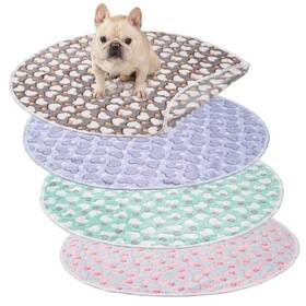 Ks-001 Koxfors 4 Pack Dog Bed Mat For Round Donut Puppy Beds Replaceable Warming Cozy Soft