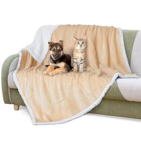1kpbf560ltlt Kritter Planet 50x60 Dog Blanket Super Soft Fluffy Sherpa Fleece Couch Blankets And Throws