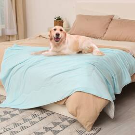 Kritter Planet 765150440105 Summer Cooling Blanket For Dogs Soft Mat Large Medium Cool