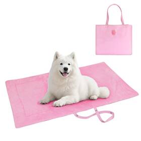 Kritter Planet 768383989359 Reversible Waterproof Foldable Dog Bed Pad For Campi... Fast Ship