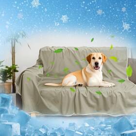 Kritter Planet 768502370792 Waterproof Cooling Dog Mat Soft Pet Blanket For Summer Lightweight Outdoor
