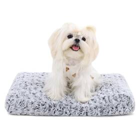 Gd005 Ksiia Washable Dog Bed Deluxe Plush Crate Beds Comfy Kennel Pad Anti-slip