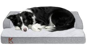 Ksiia Gd061 Washable Dog Bed Large Sized Senior Orthopedic Warm Soft Pet Sofa