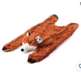 Ktr Group 814091012404 New Fox Rug Dog Cat Blanket Or Bed Furskinz Soft Plush Add Pillow For