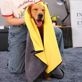 Kwispel 738631118732 Dog Towel For Large Dogs Super Absorbent Microfiber Bath Drying