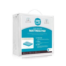 Cominhkg074023 L Cozee Fba Quilted Fitted Waterproof Mattress Pad Cover - Topper Stretches Up To 18 Inc