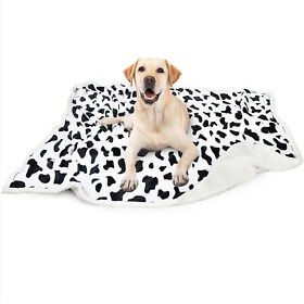 1kpbf560dmt-sf Large Dog Blanket Super Soft Warm Sherpa Fleece Plush Blankets Throw