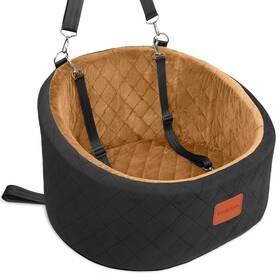 Xtybc01 Lealchum Dog Car Seat For Small Dogs Up To 30 Lbs Ultra Soft Fabric Fill In Comfy Memo