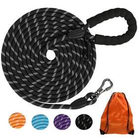 B0fn81b33r Leterno Long Dog Leash For Training 16-100ft Lockable Hook Reflective Heavy-duty