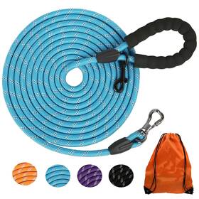 B0fn84p2p5 Leterno 100ft Dog Leash Training Lockable Hook Reflective Heavy Duty For All Dogs
