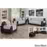 Liza-loveseat Quick Fit Slipcovers Loveseat Pet Dog Cover Reversible Waterproof Pockets Slipcover Black Silver New