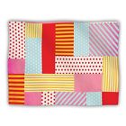 Lm2035aab01 Kess Inhouse Louise Machado Geometric Pop Red Yellow Pet Dog
