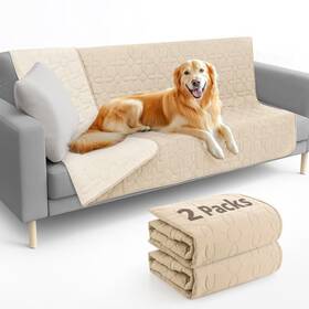 Beige-68 Loobani Blanket-khaki Waterproof Dog Blanket Couch Covers - Washable Pet Blankets Sofa Furnit