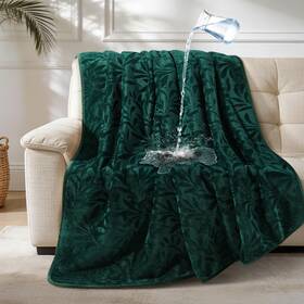 Us-wb-flryz-ge-02 Loobani Waterproof Blanket For Couch Soft Flannel Dog With A Stor