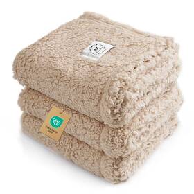 69d92a23cbcdb7a99d85b79b Luciphia 1 Pack 3 Calming Blankets Fluffy Premium Fleece Pet Blanket Soft Sherpa Throw