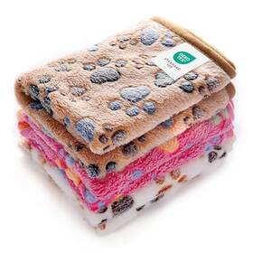 B07df6ddnm Luciphia Soft Fluffy Premium Fleece Pet Blanket Throw For Dog Cat Paw