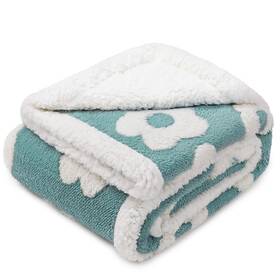 Tz-24005-bl-s Luciphia Waterproof Pet Blanket For Medium Large Dogs Washable Fluffy Thick Jacquard S