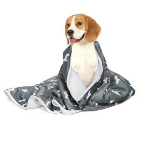 Luckitty 727277335627 Waterproof Dog& Cat Blankets Suit Up To 35 Lbs Medium Pets Dogly Print Washab