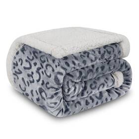 B2005-lpdnv Macevia Ys Us Sherpa Fleece Throw Blanket For Couch Fuzzy 3d Cheetah Thick