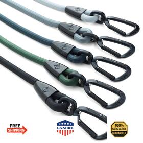 B0bzrs91s5 Made To Roam Premium Everyday Dog Leash - Ultra Soft With Aviation Aluminum