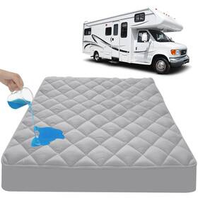 Mkusd198 Magik & Kover Rv Short Queen Mattress Pad Waterproof Quilted Protecto
