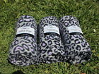 Mainstays Qty Of 1 Purple Leopard Fleece Blanket Throw For Pet Dog Cat 50 X60 784857558425