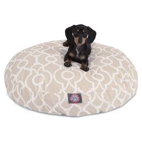 78899550704 Majestic Pet Athens Sand Small Round Bed