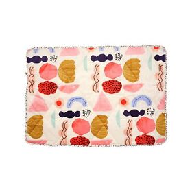 501870 Manhattan Pet Toy Poppy Artistic Reversible Quilted Roll Up Dog Bed