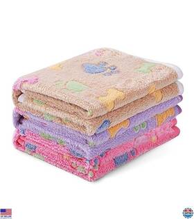 B07rqwzjbd Martha Stewart Super Soft Fluffy Pet Blanket - Bone Pattern Flannel Throw For Dogs And Cats