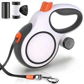 B0fmdbyv56 Meegood Retractable Dog Leash 26ft Heavy-duty For Medium Large Dogs Upgraded