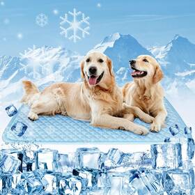 20150115 Meilimiyu Dog Cooling Mat Thicken For Dogs Pet Self Pad Non-slip Do