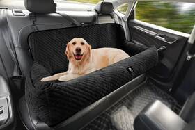 Sd-001 Melafa365 Dog Car Seat For Large Bed Under 100lbs Pet Booster Back Remova