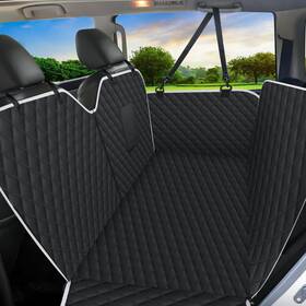 Meolsaek 617395417285 Car Seat Cover For Dogs Non-slip Rear Waterproof Bench Cov