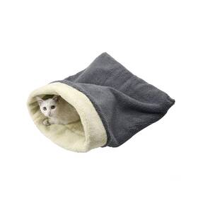 Meowgod 712182495856 Cat Bed Cave Sleeping Bag Pet Mat Self Warming Pad Sack For Cats And Small Dog