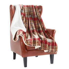 Tb2-6070-loveurban Merrylife Sherpa Throw Blanket Ultra-plush Comfort Decorative Soft Colorf