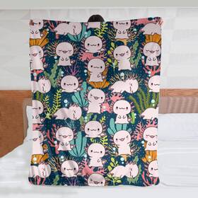 Misolaxi 659626331397 Axolotl Blankets Throw Lovely Gifts For Women And Girls Cozy Lightwe