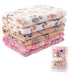 Miwopet 765704999165 3 Pack Cat And Dog Blanket Soft Warm Fleece Flannel Pet Great