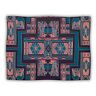 Mm1015bab02 Kess Inhouse Nika Martinez Golden Art Deco Blue And Coral