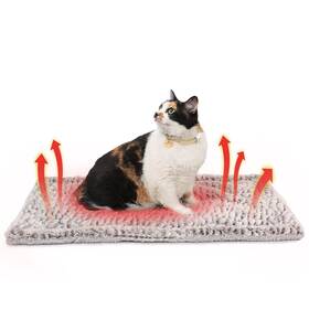 Mora Pets 724393429018 Self Heating Cat Pad Warming Bed 27.5 Inch X 18.5 Thermal Mat Extra War