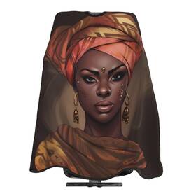 Linai-112946985 Mounthour Linai-112946985- Black Cartoon Dachshund Puppy Dog Home Haircut Apron Cape Hair Salon And Dyei