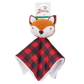 Peza2469 Mpp Puppy Blanket Buffalo Plaid Checkered Fox Cute Soft Squeaker Toy Great Gift Idea