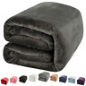 Mtk27549gy-2 Shilucheng King Luxury Fleece Blanket Super Soft And 689852288226